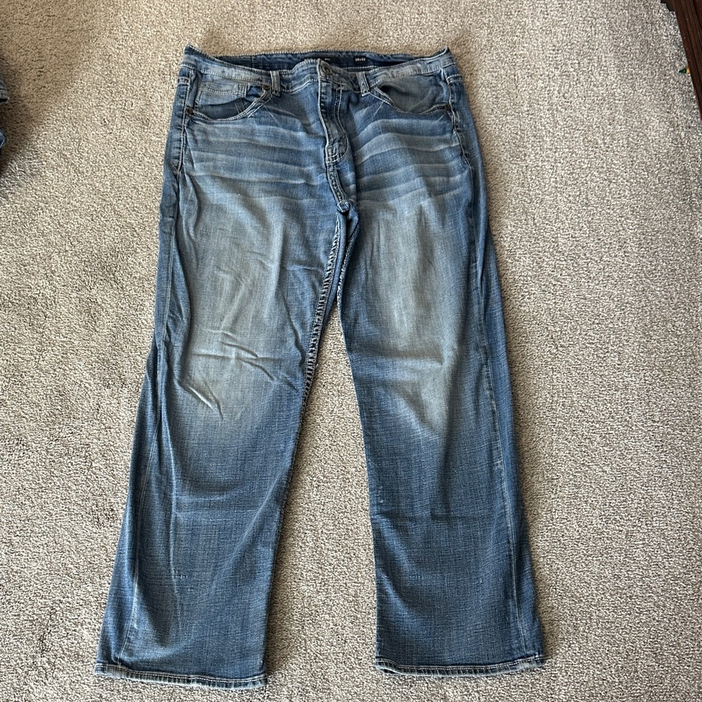 BKE Relaxed Fit Blue Jeans